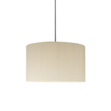 Sisisi Cilindricas GT2 Pendant Lamp: Natural + Black