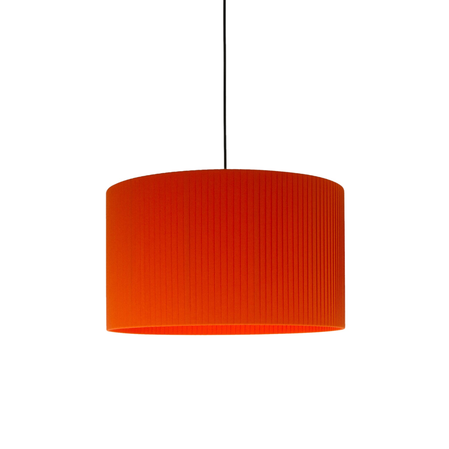 Sisisi Cilindricas GT2 Pendant Lamp: Red-Amber + Black