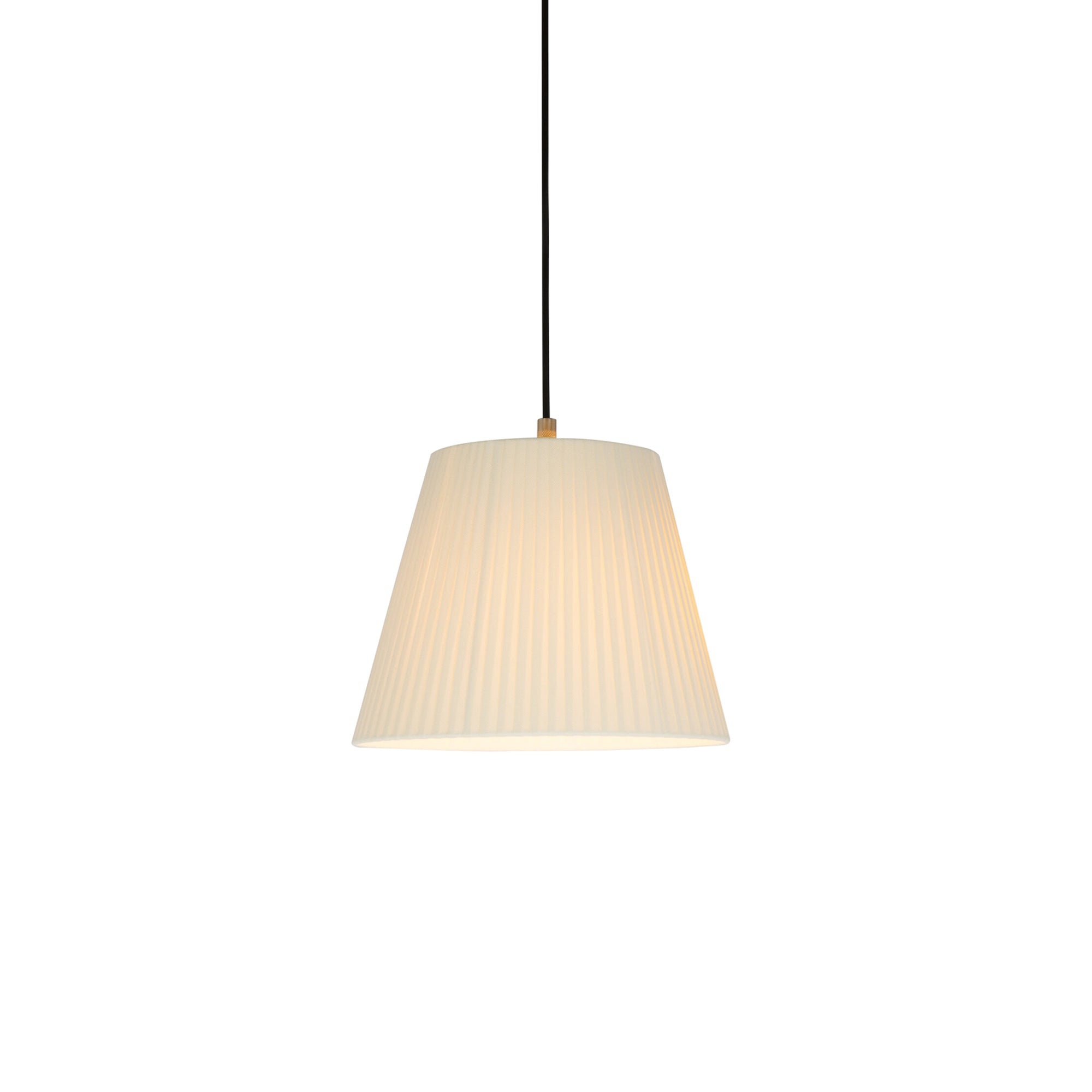Sísísí Cónicas MT1 Pendant Lamp: Natural + Black