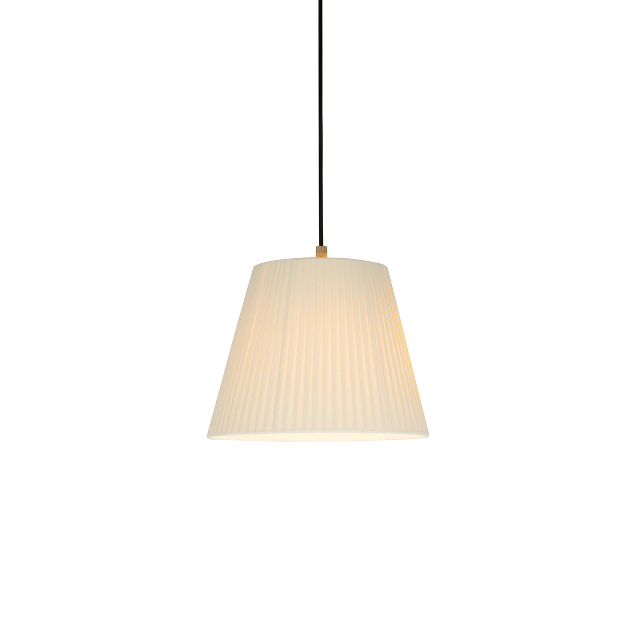 Sísísí Cónicas MT1 Pendant Lamp: Natural + Black