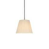 Sísísí Cónicas MT1 Pendant Lamp: Natural + Black