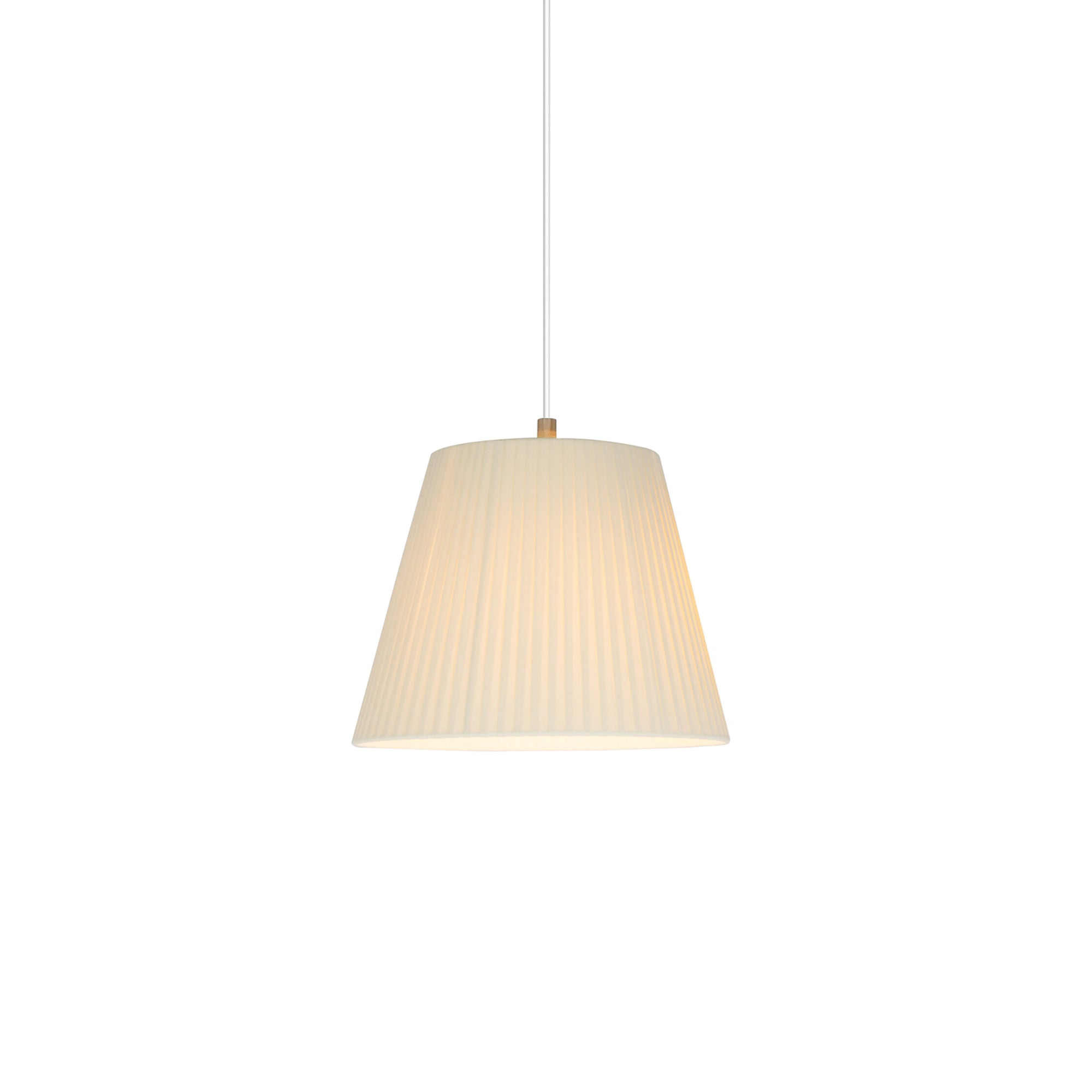 Sísísí Cónicas MT1 Pendant Lamp: Natural + White
