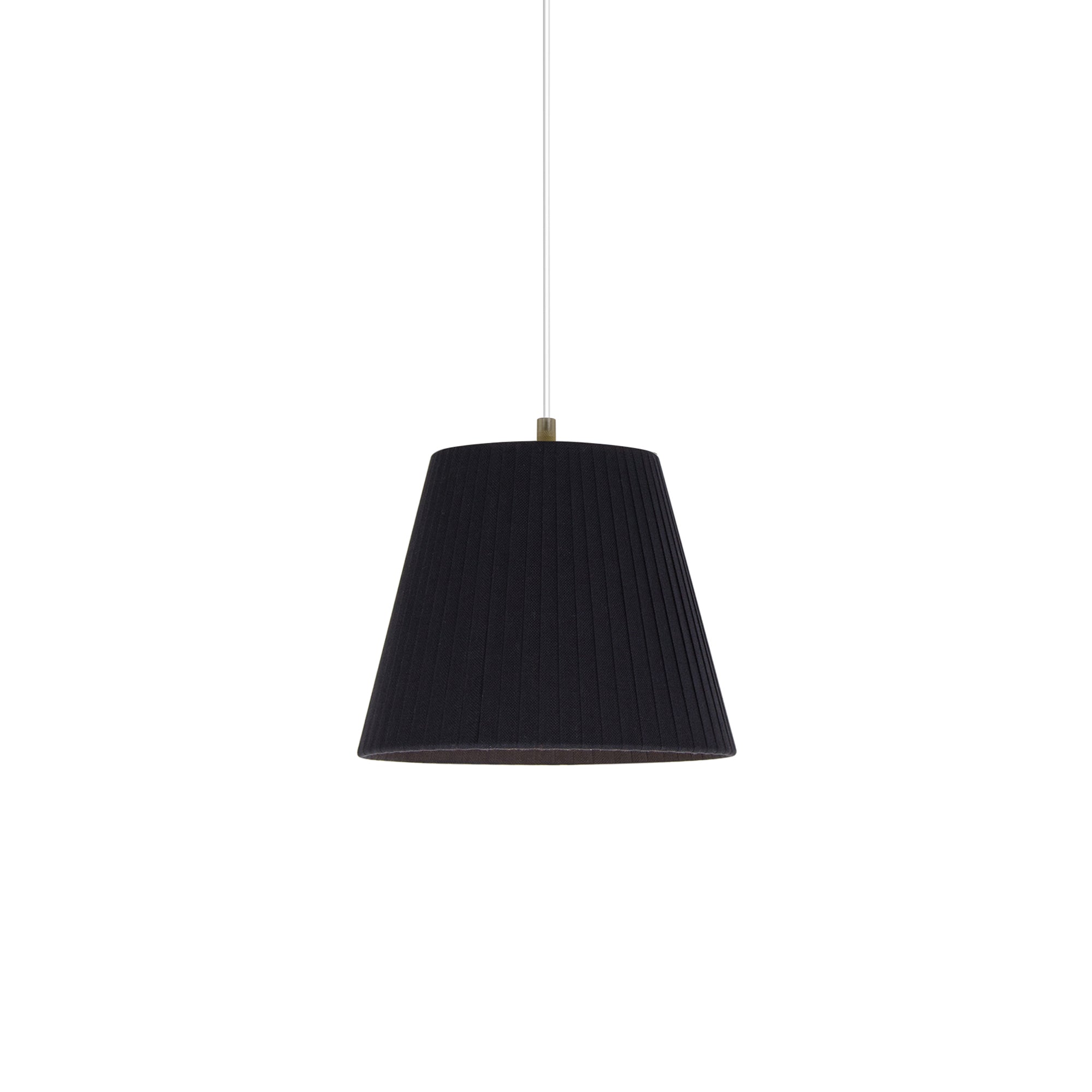Sísísí Cónicas MT1 Pendant Lamp: Black + White
