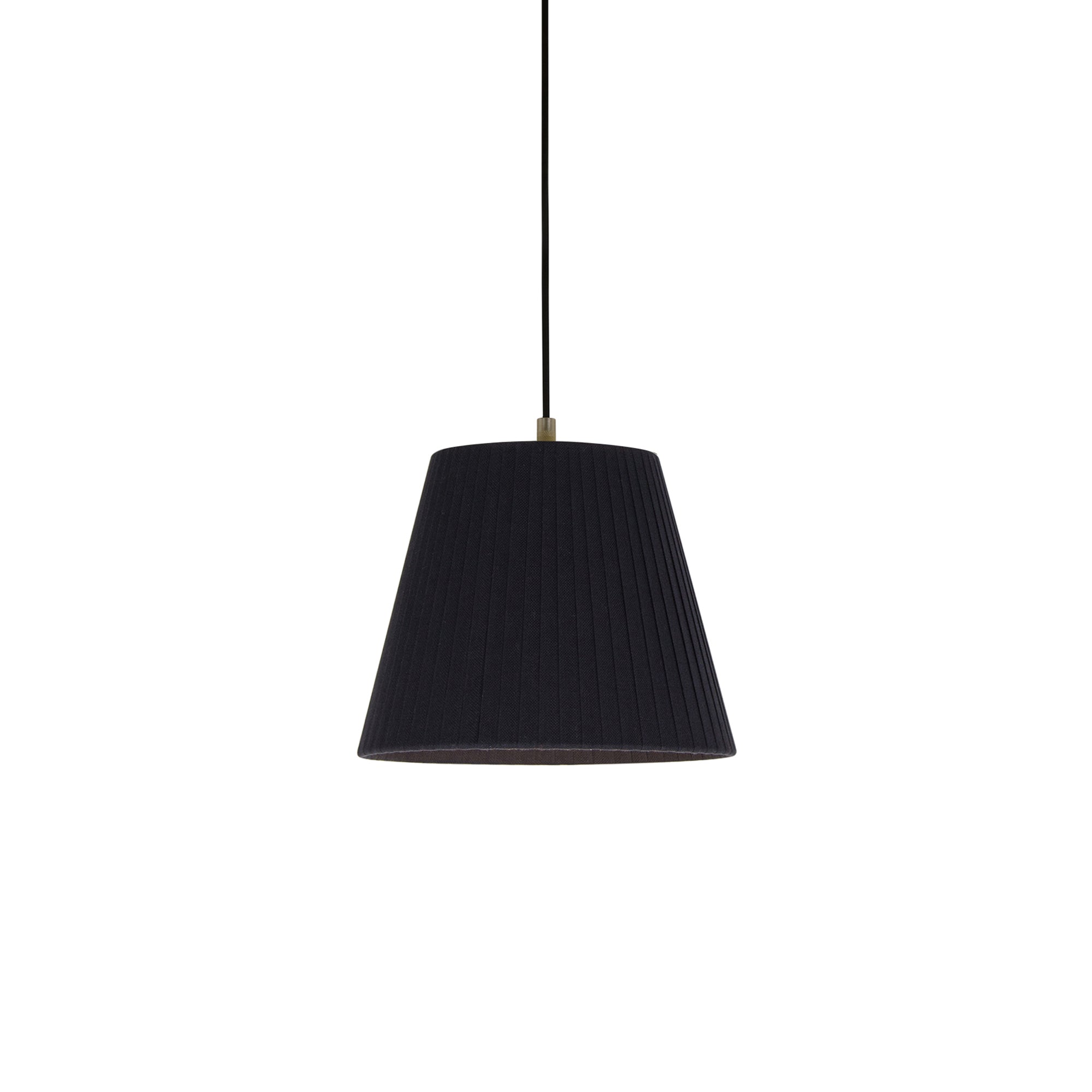 Sísísí Cónicas MT1 Pendant Lamp: Black + Black