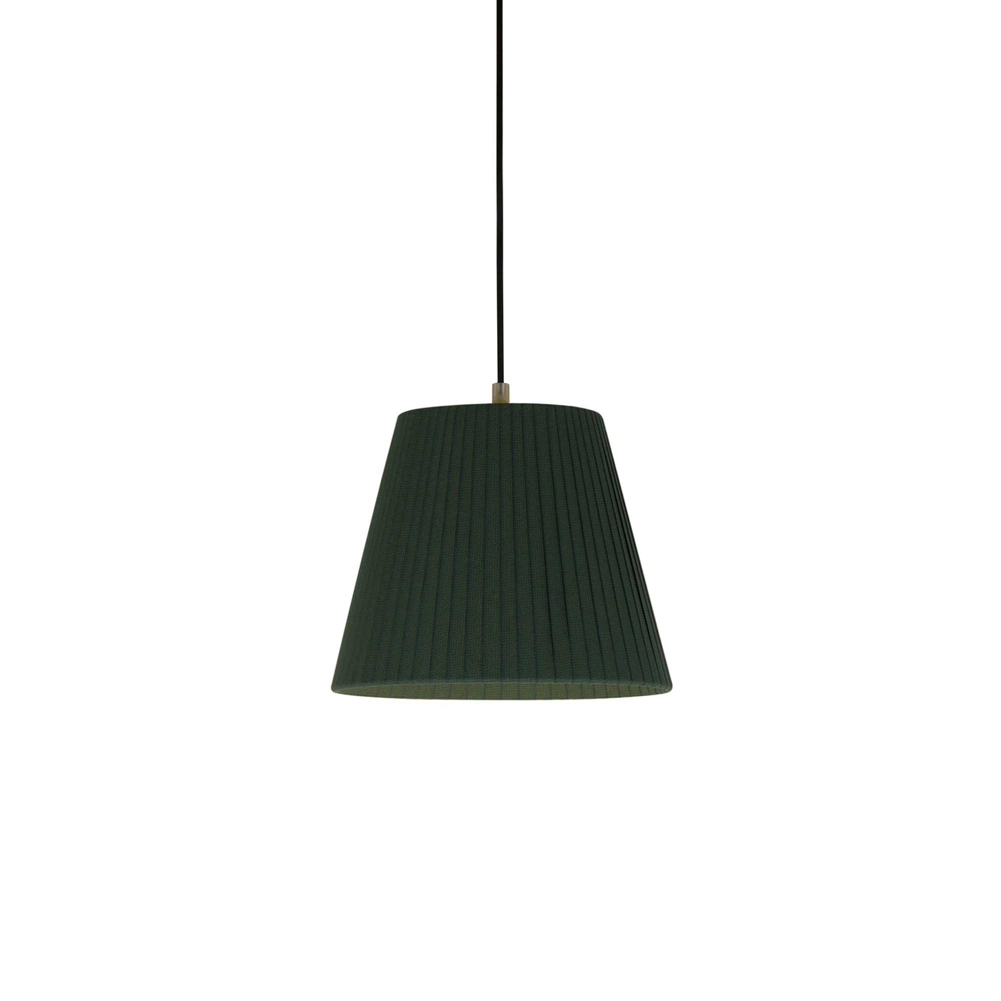Sísísí Cónicas MT1 Pendant Lamp: Green + Black