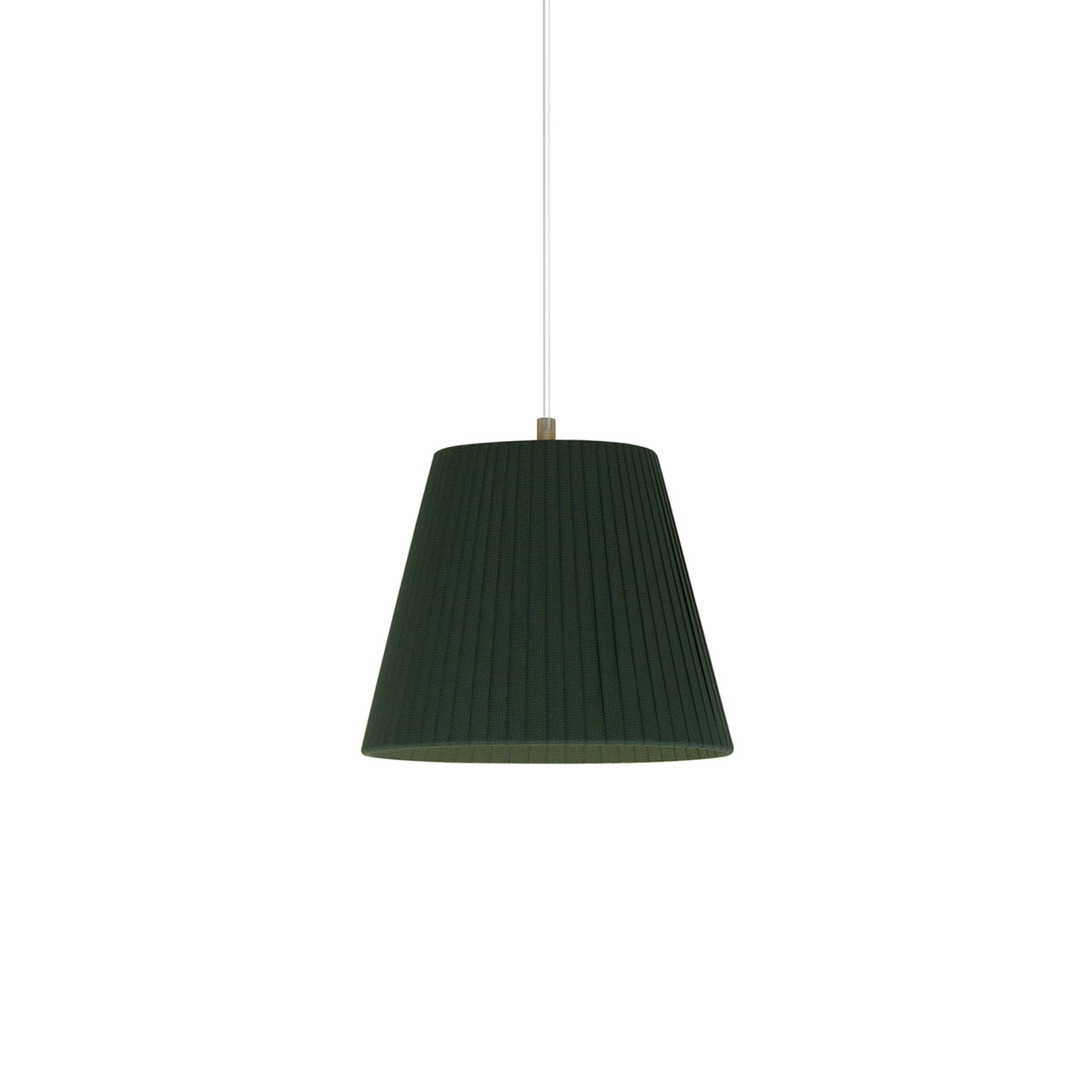 Sísísí Cónicas MT1 Pendant Lamp: Green + White