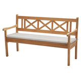 Skagen Bench: With Papyrus Cushion