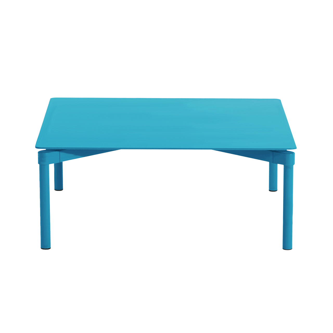 Fromme Outdoor Coffee Table: Sky Blue