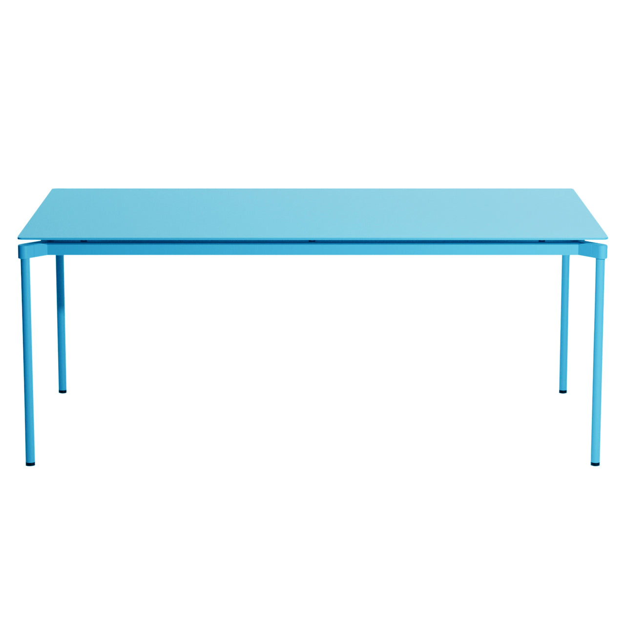 Fromme Outdoor Dining Table: Sky Blue