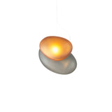 Pebble Pendant Light:  A + Slate + Citrine