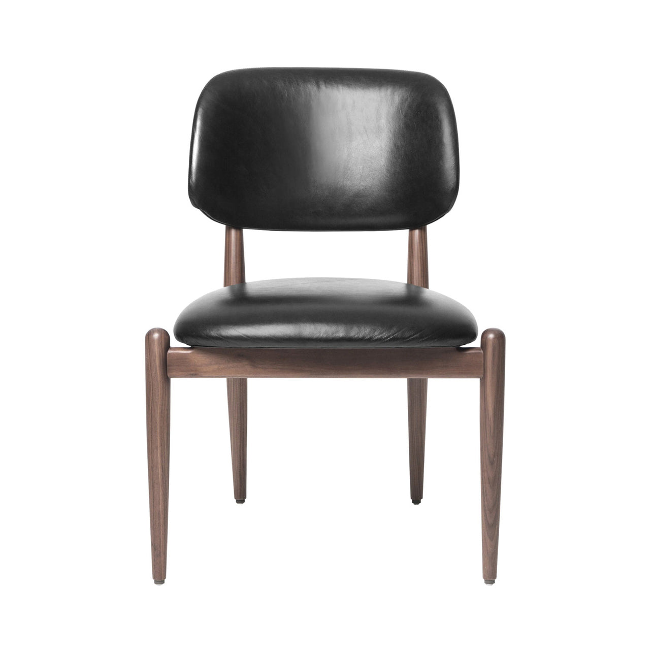 Slow Dining Chair: Dark Brown Oak