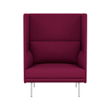 Outline Highback 1-Seater Sofa: Large + Small - 15.7