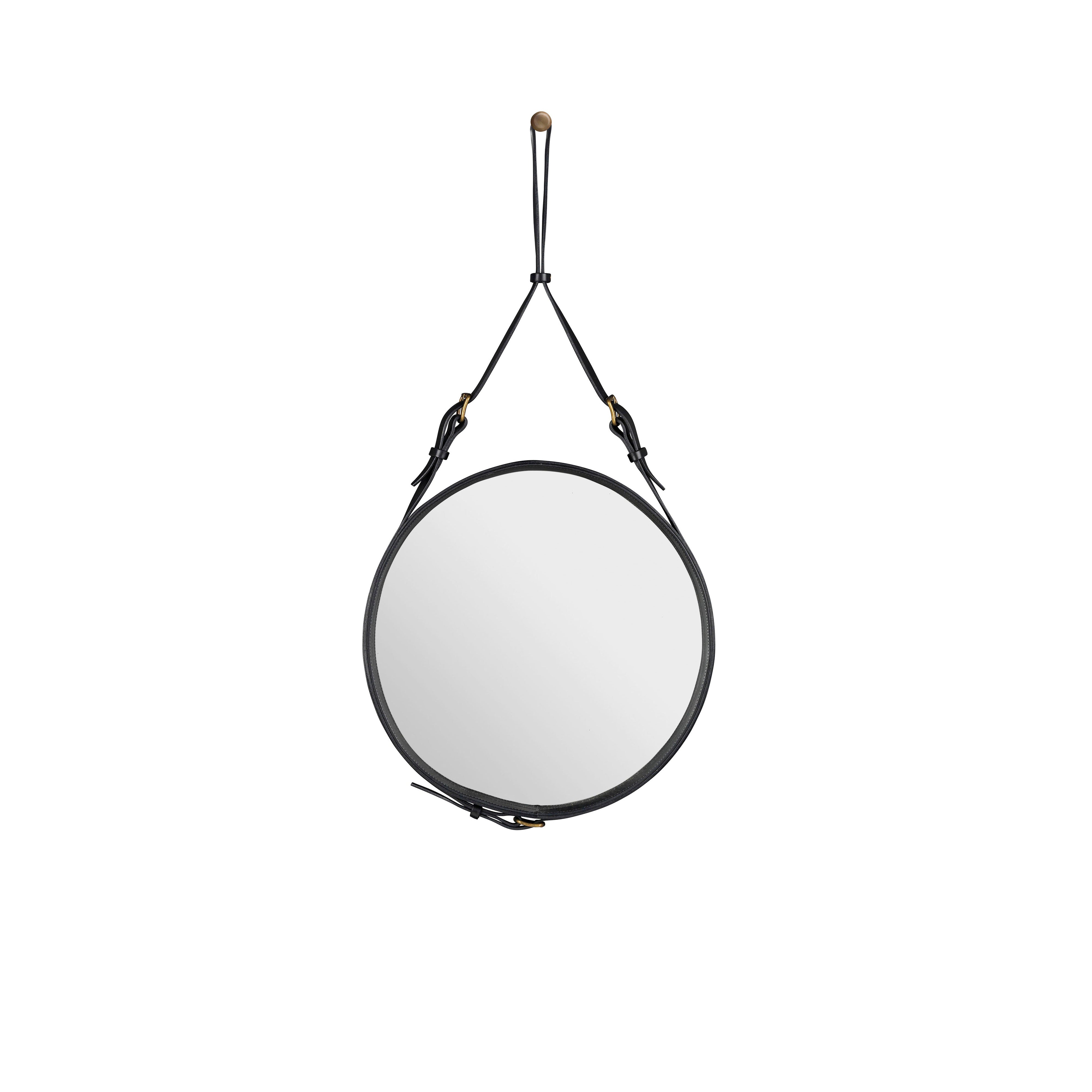 Adnet Circulaire Wall Mirror: Small - 17.7