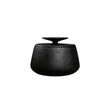 Hide & Seek Containers + Coffee/Side Table: Low + Black Maple
