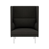 Outline Highback 1-Seater Sofa: Large + Small - 15.7