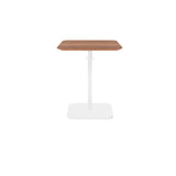 B-Around Square Table: Small + Low + White