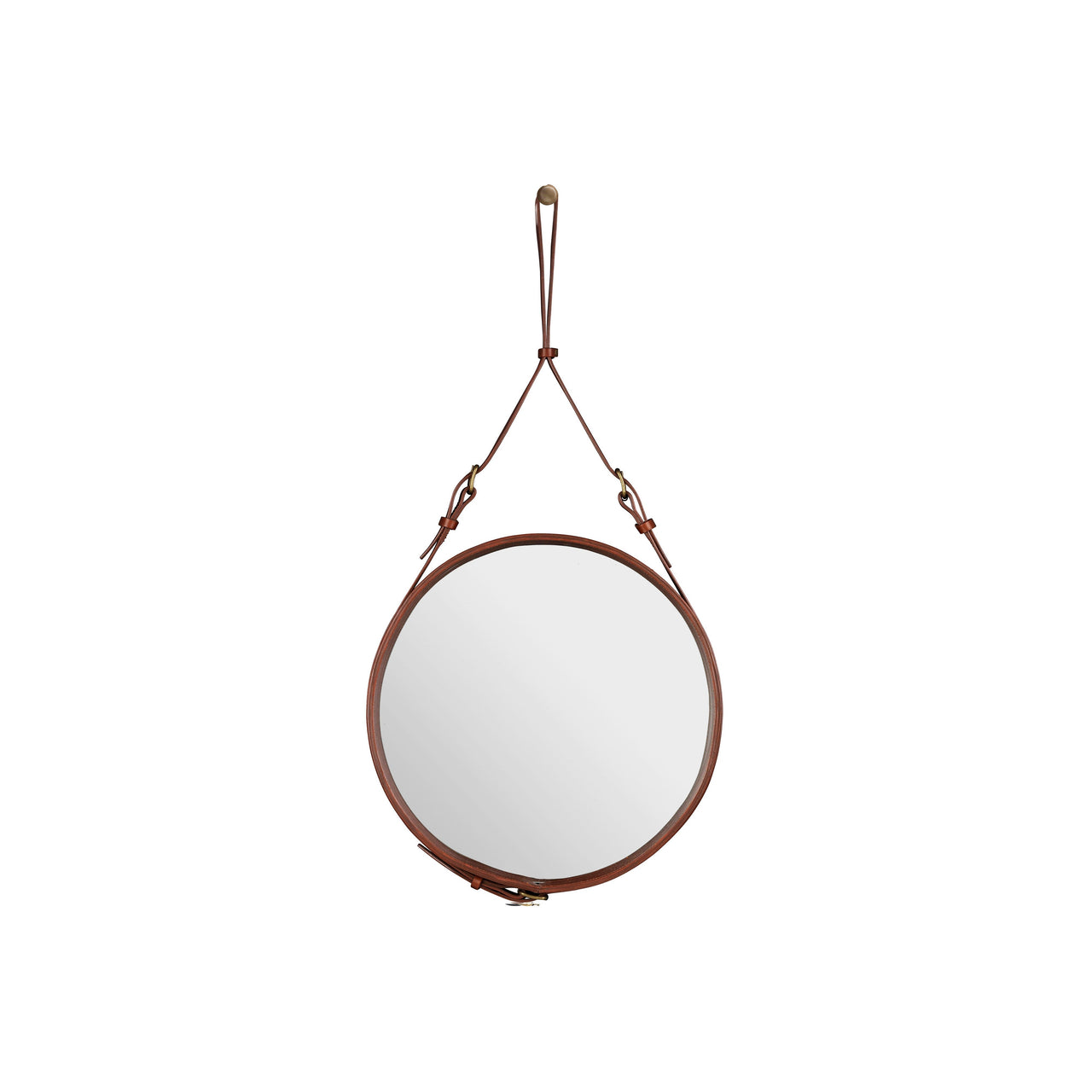 Adnet Circulaire Wall Mirror: Small - 17.7