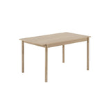 Linear Wood Table: Small - 55.1