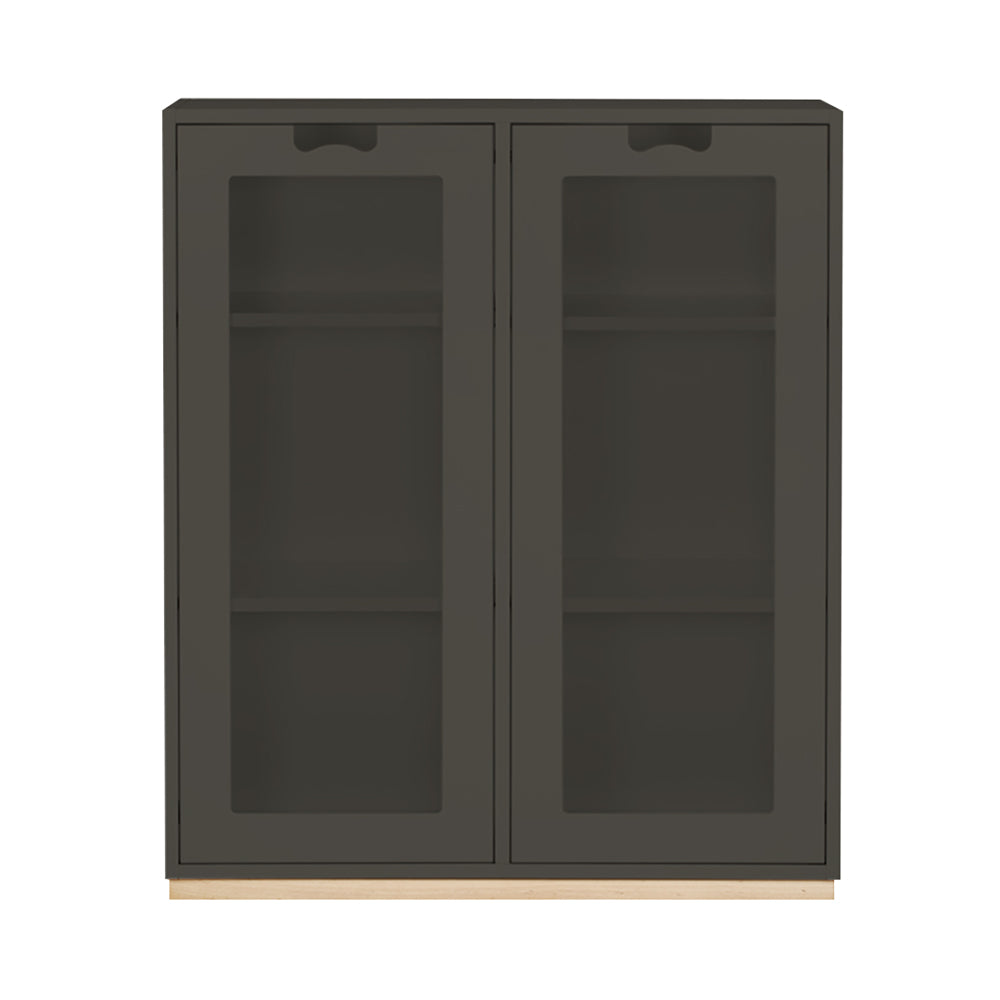 Snow E Cabinet: Glass Doors + Large - 16.5