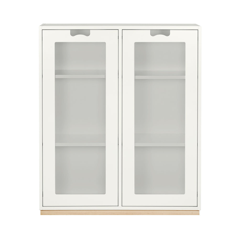 Snow E Cabinet: Glass Doors + Large - 16.5