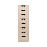 Snow J Storage Unit with Drawers: 8 + Rose 
