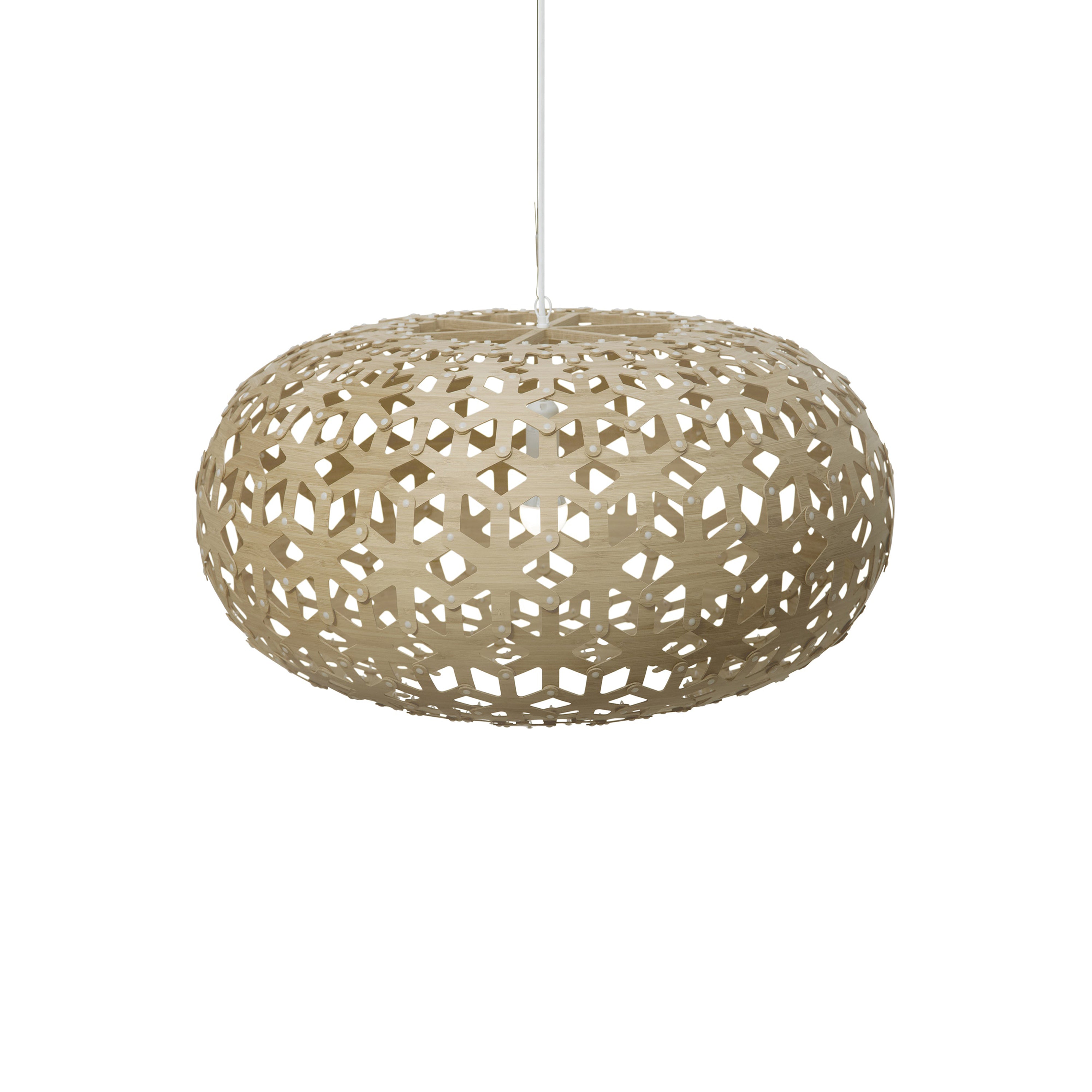 Snowflake Pendant Light: Medium - 39.4
