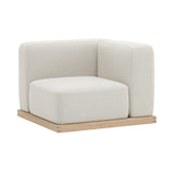 Sofa Modules N-S02: Pure Oak + Arm Sofa - Left