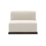 Sofa Modules N-S02: Smoked Oak + Armless Sofa