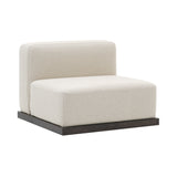 Sofa Modules N-S02: Smoked Oak + Armless Sofa