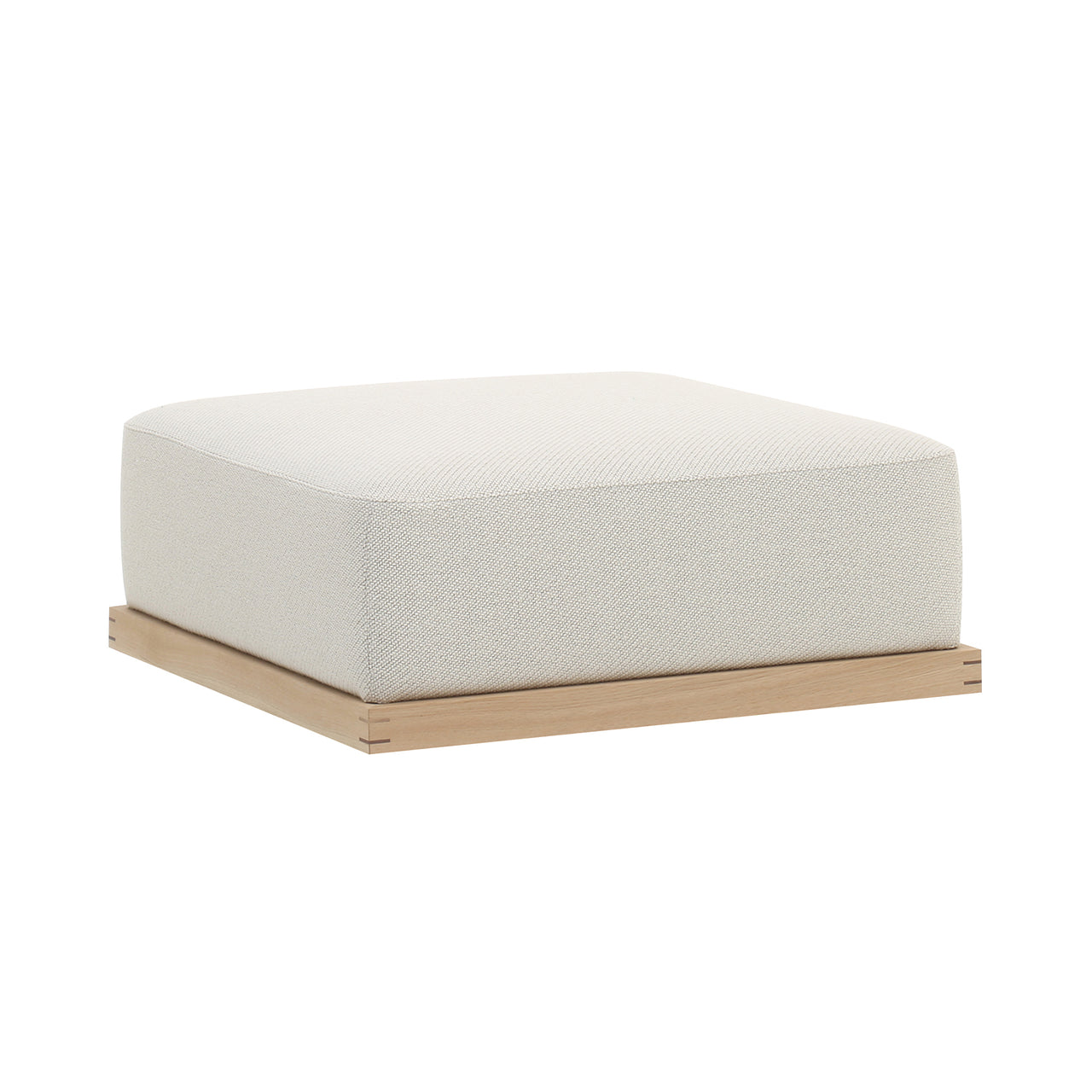 Sofa Modules N-S02: Ottomon + Pure Oak