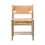 The Spanish Dining Chair: Without Arm + Soaped Oak + Natural