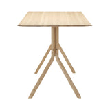 Spectrum High Table: Pure Oak