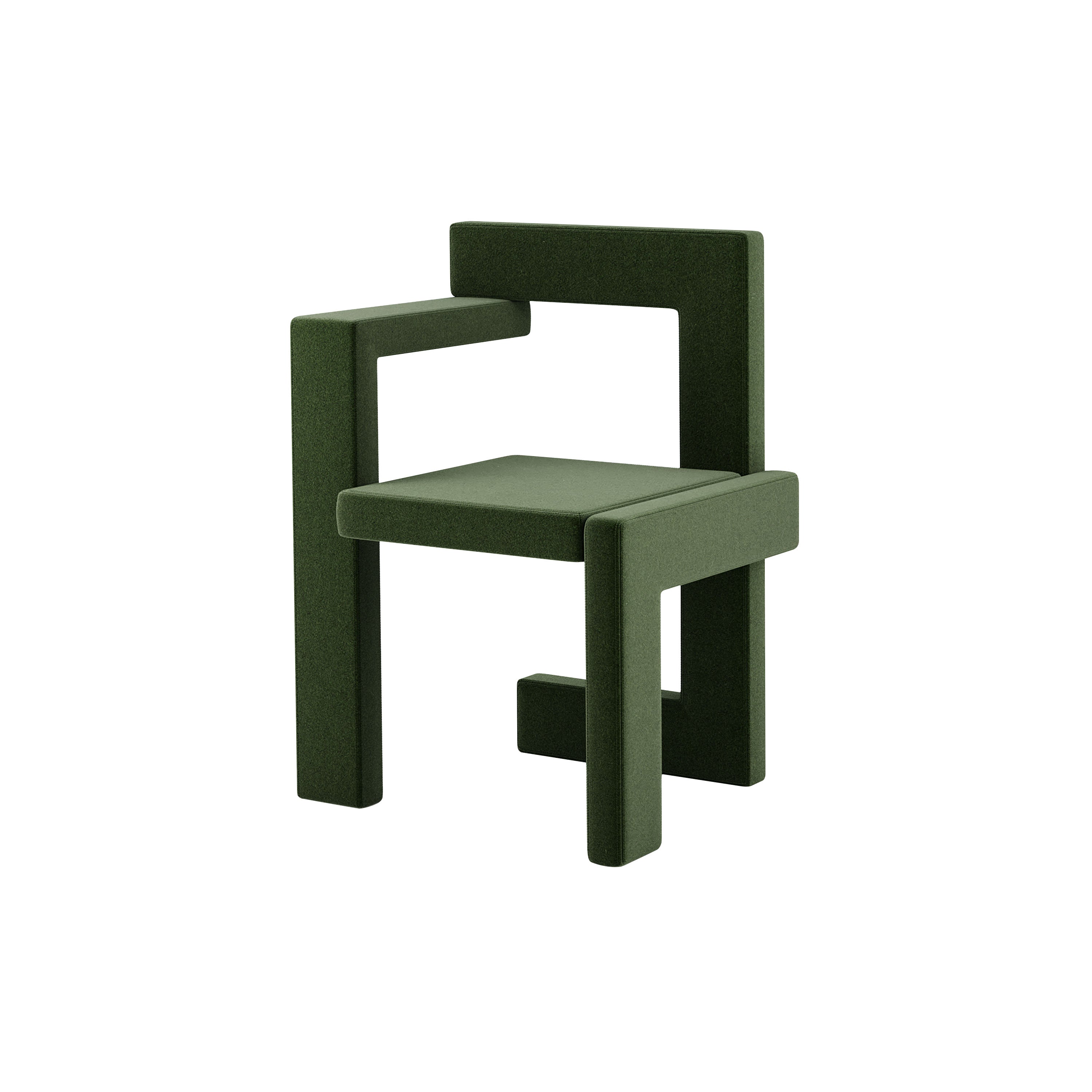 Steltman Chair: Upholstered: Left Arm