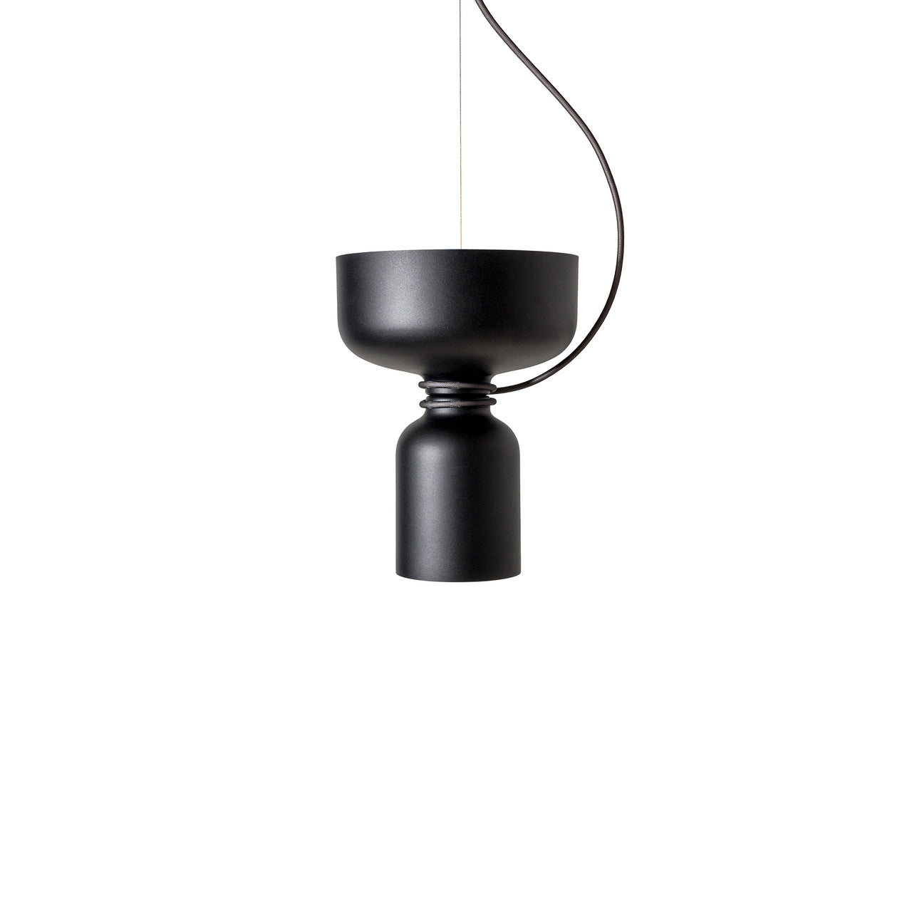 Spotlight Volumes Pendant Light: C+A + Black