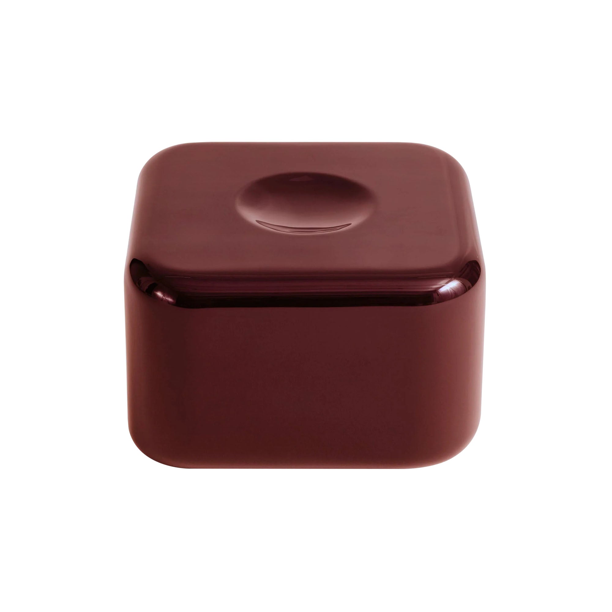 Square Module Coffee Table: Red
