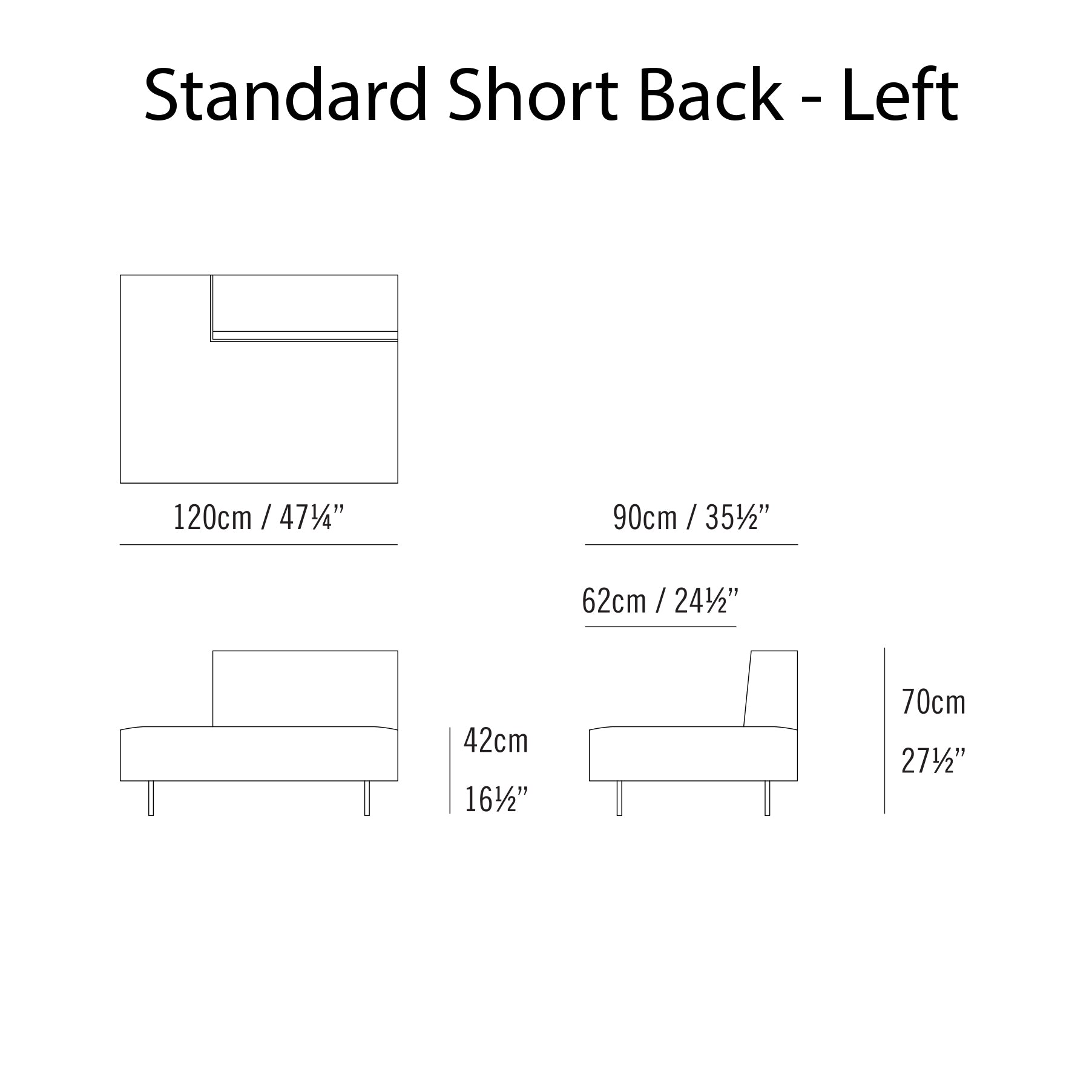 Endless Sectional Sofa: Standard