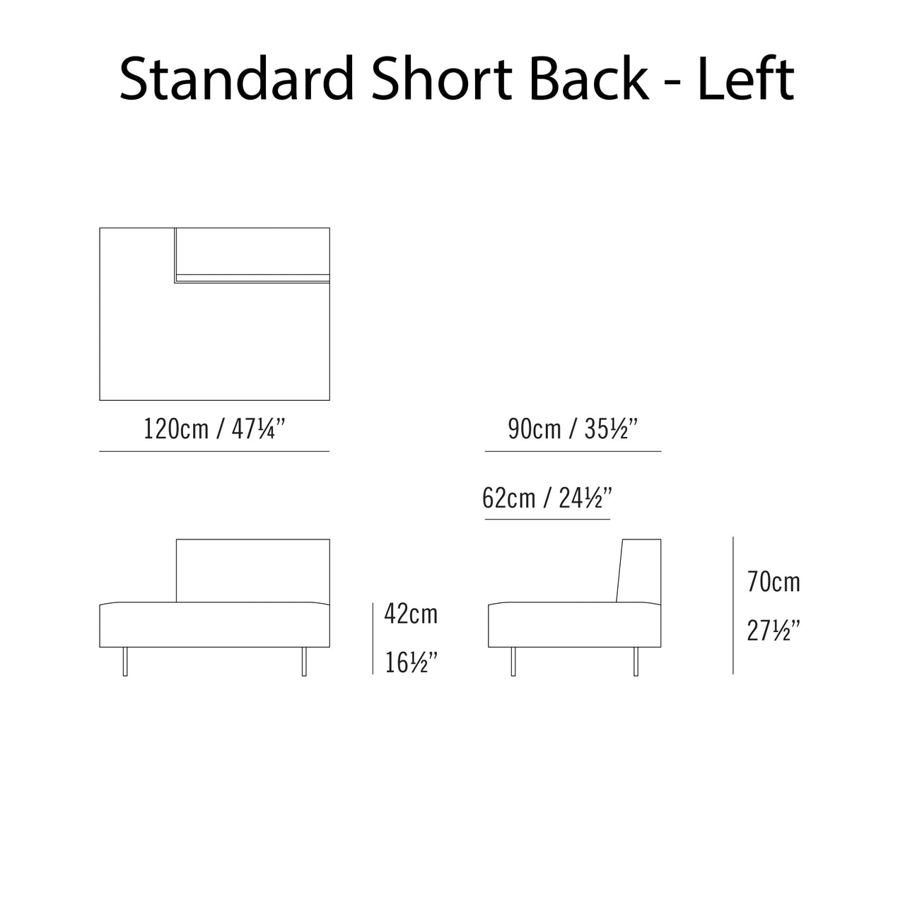 Endless Sectional Sofa: Standard