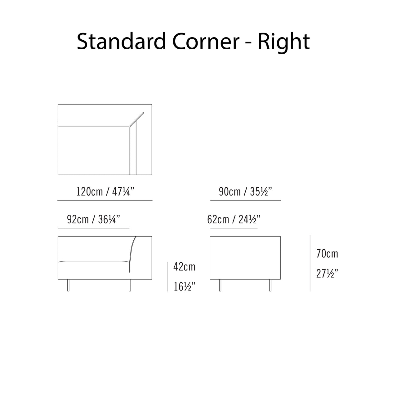 Endless Sectional Sofa: Standard