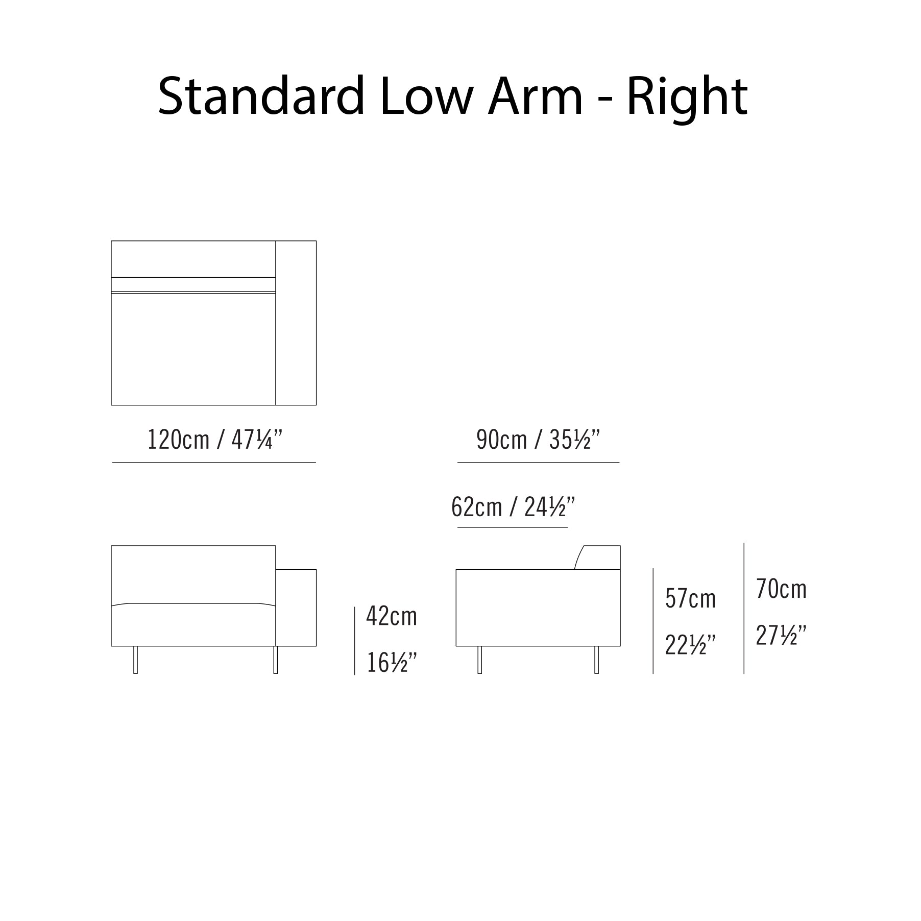 Endless Sectional Sofa: Standard