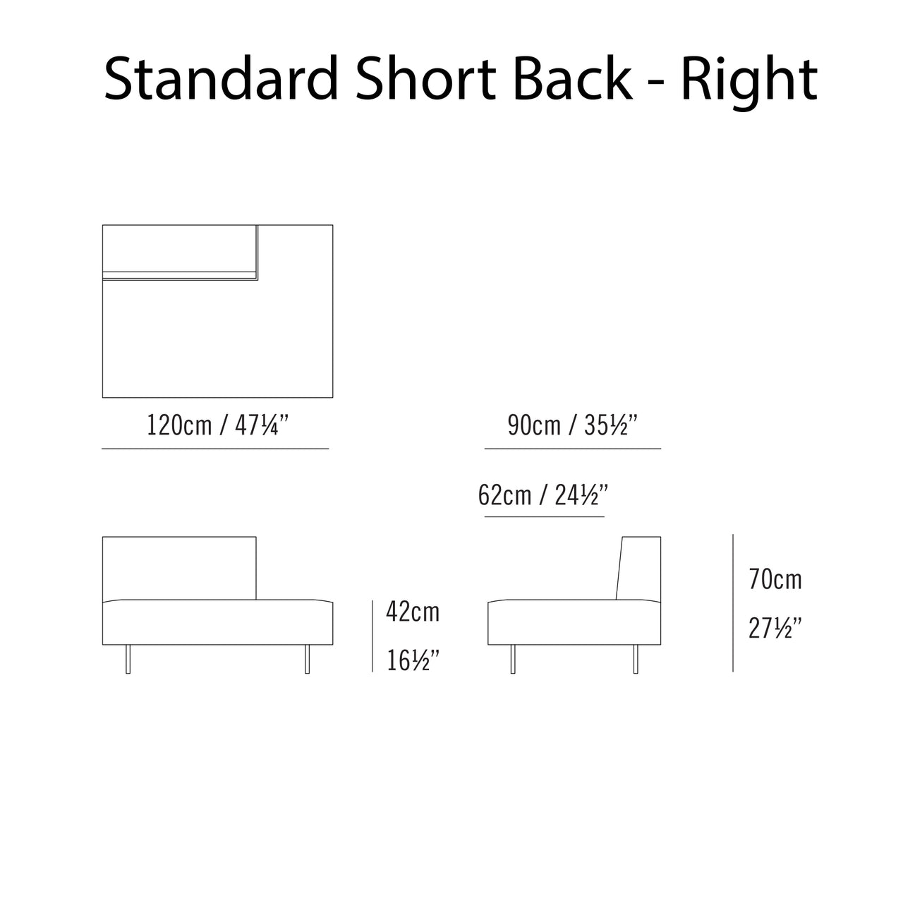 Endless Sectional Sofa: Standard