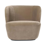 Stay Lounge Chair: Large + Black + Velluto