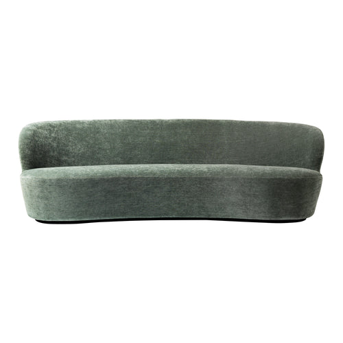Stay Oval Sofa: Black Base