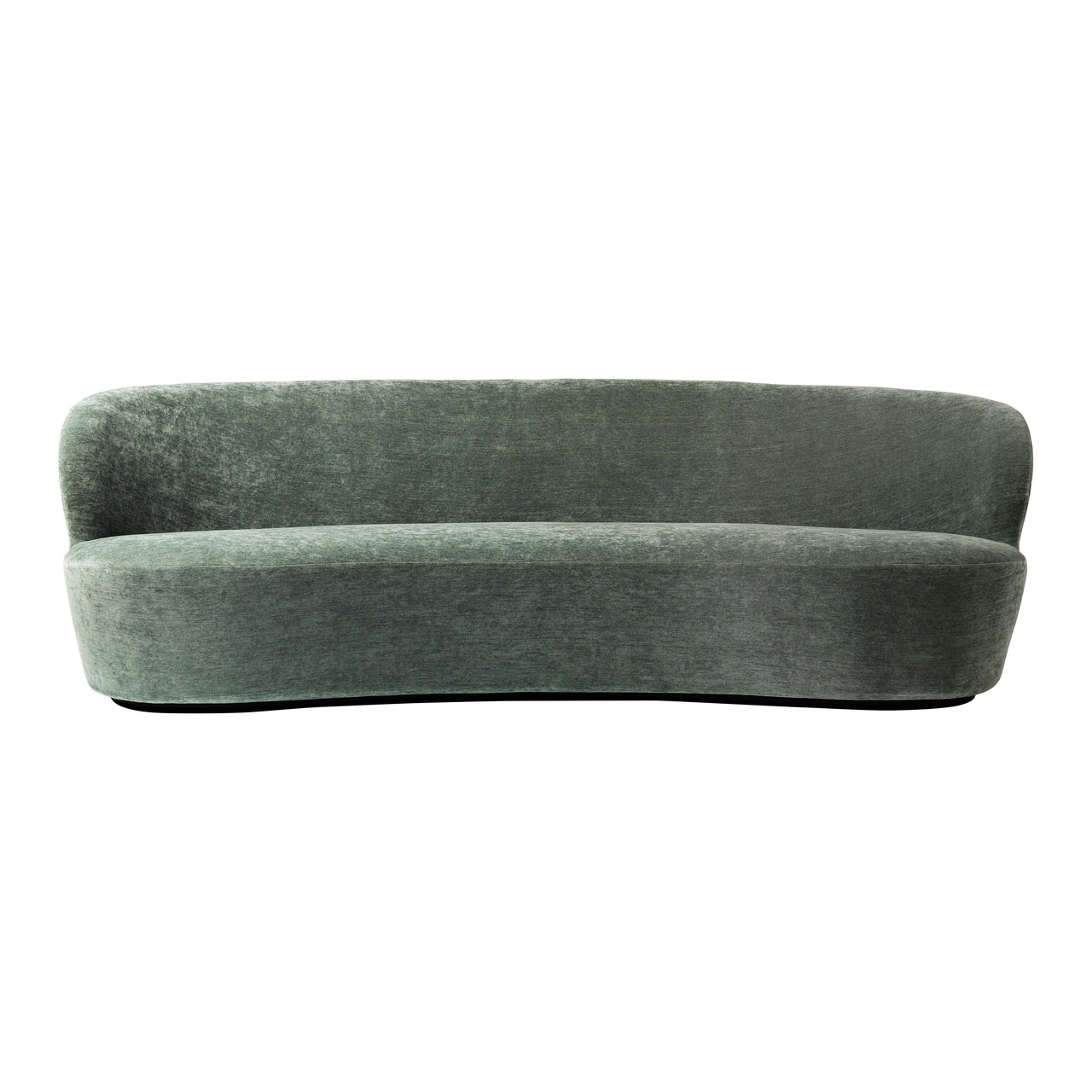 Stay Oval Sofa: Black Base