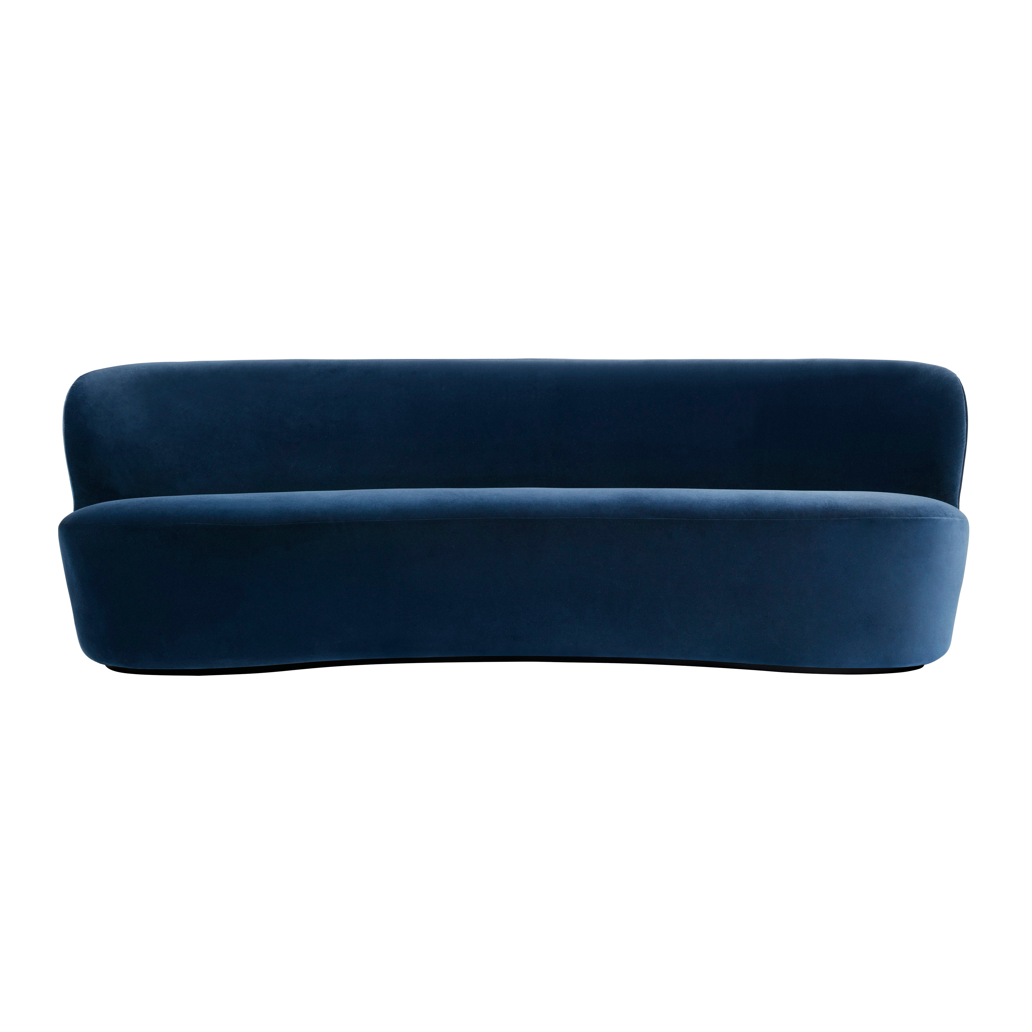 Stay Oval Sofa: Black Base