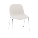 Fiber Side Chair: A-Base with Glides + Upholstered