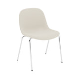 Fiber Side Chair: A-Base with Felt Glides + Recycled Shell + Upholstered