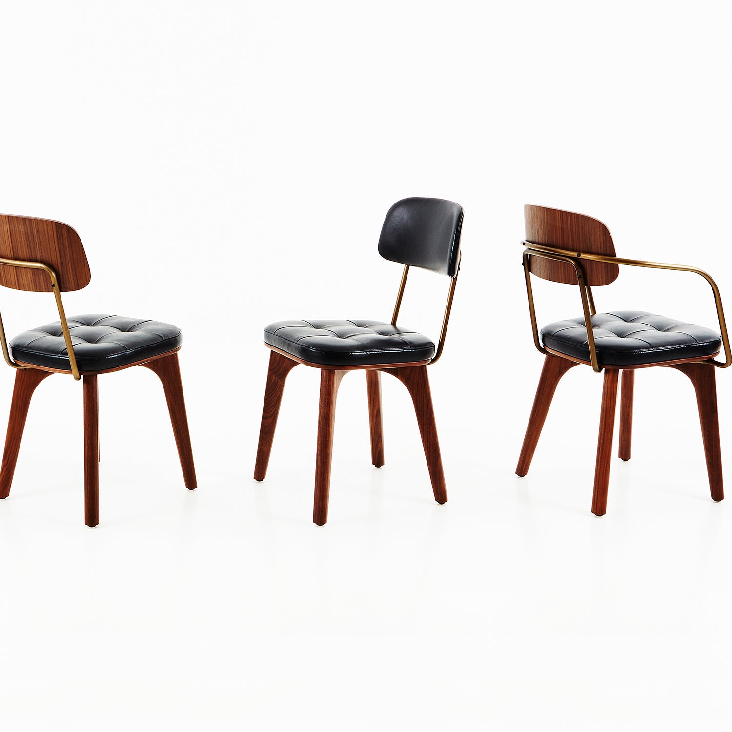 Utility Dining Chair: Upholstered