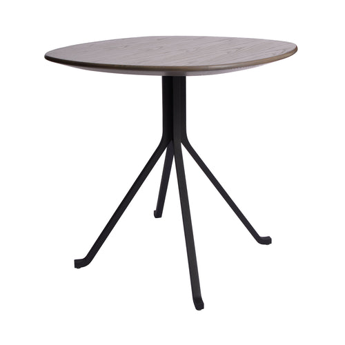 Blink Cafe Table: Dark Brown Oak