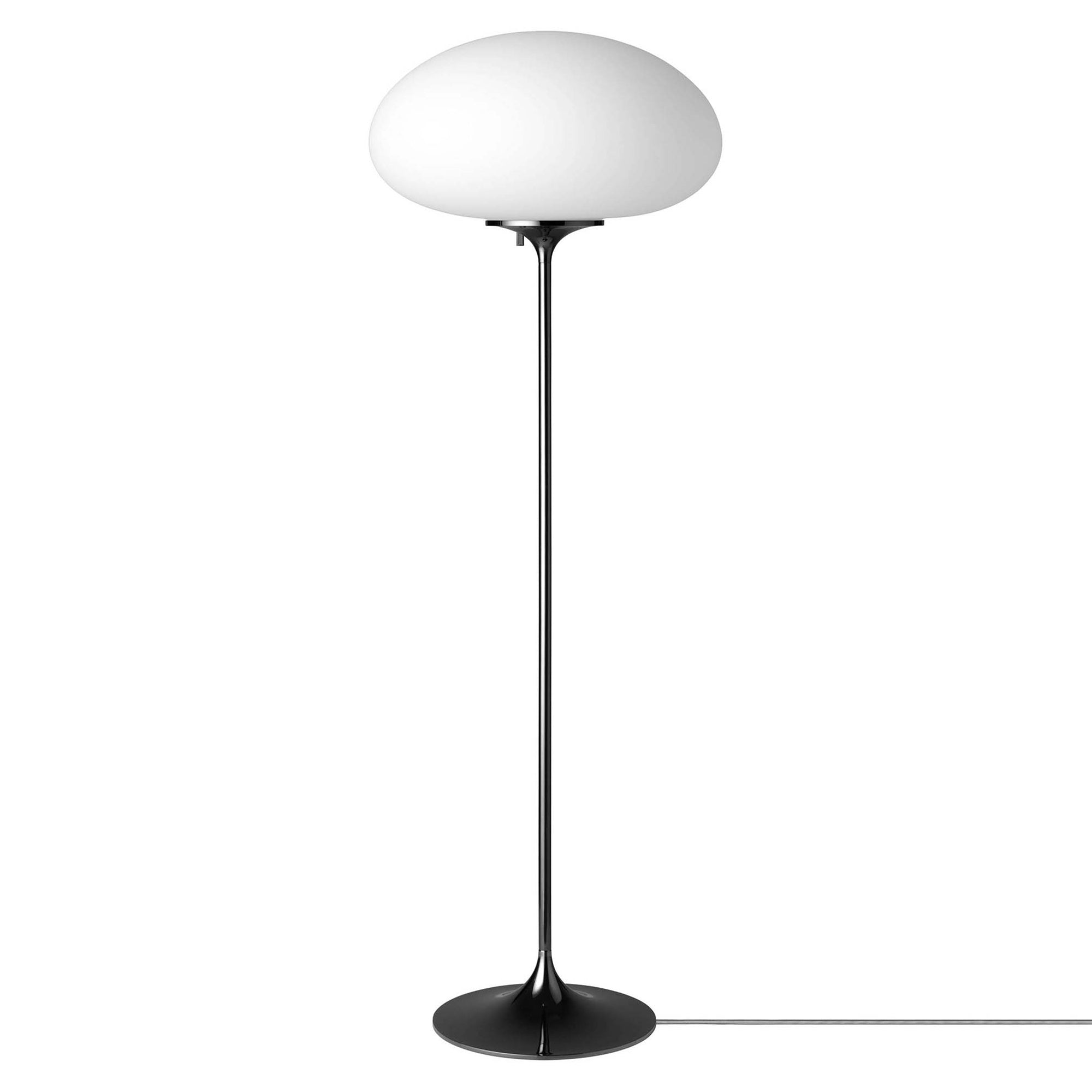 Stemlite Floor Lamp: Black Chrome