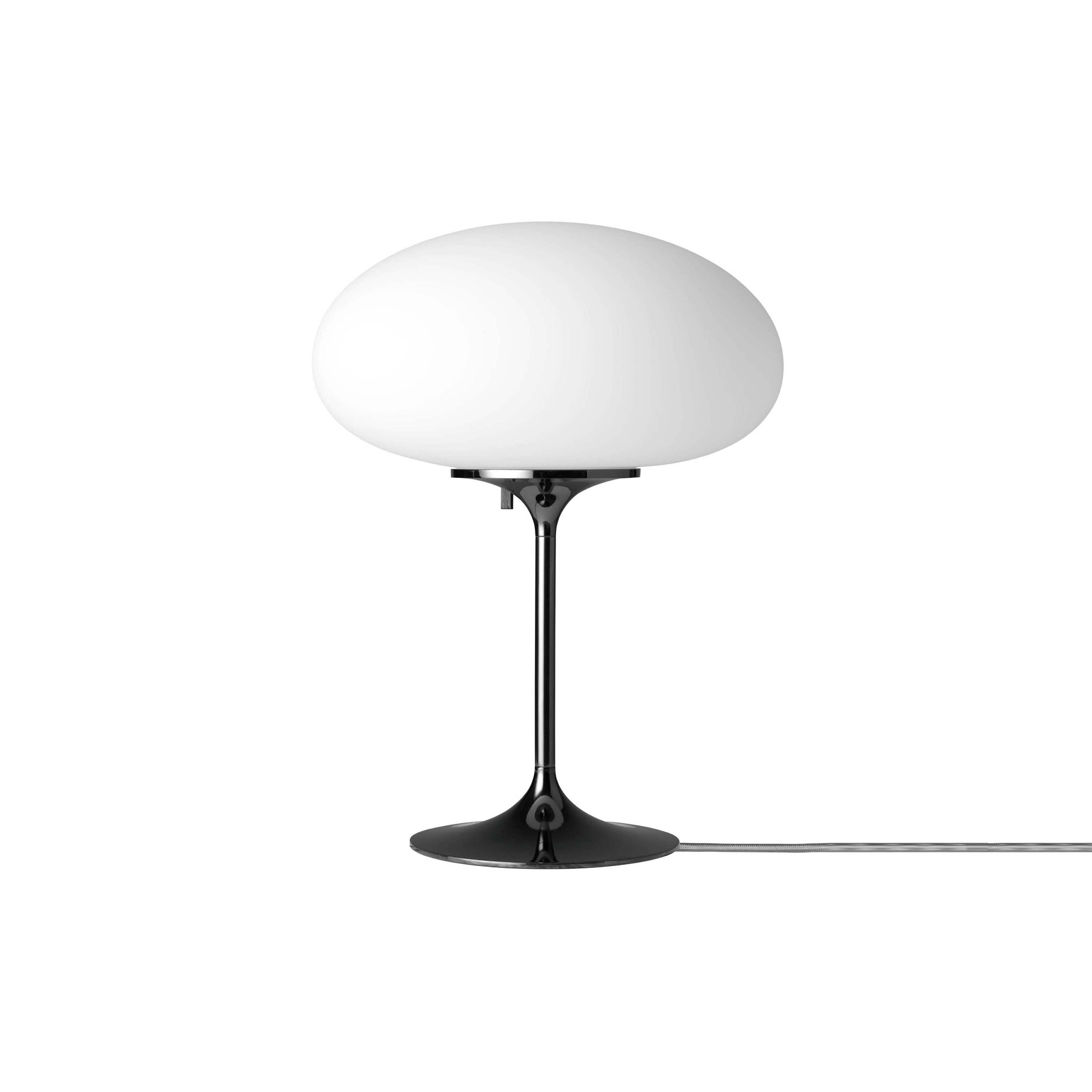 Stemlite Table Lamp: Black Chrome